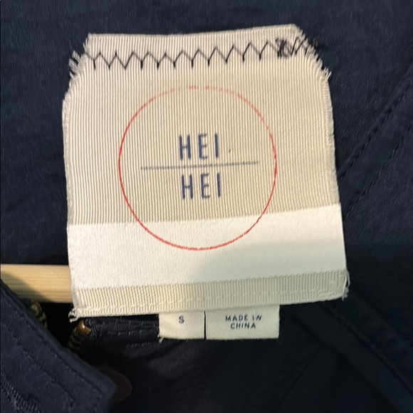 Hei Hei Navy Belted Jacket - Size small - Picture 2 of 6